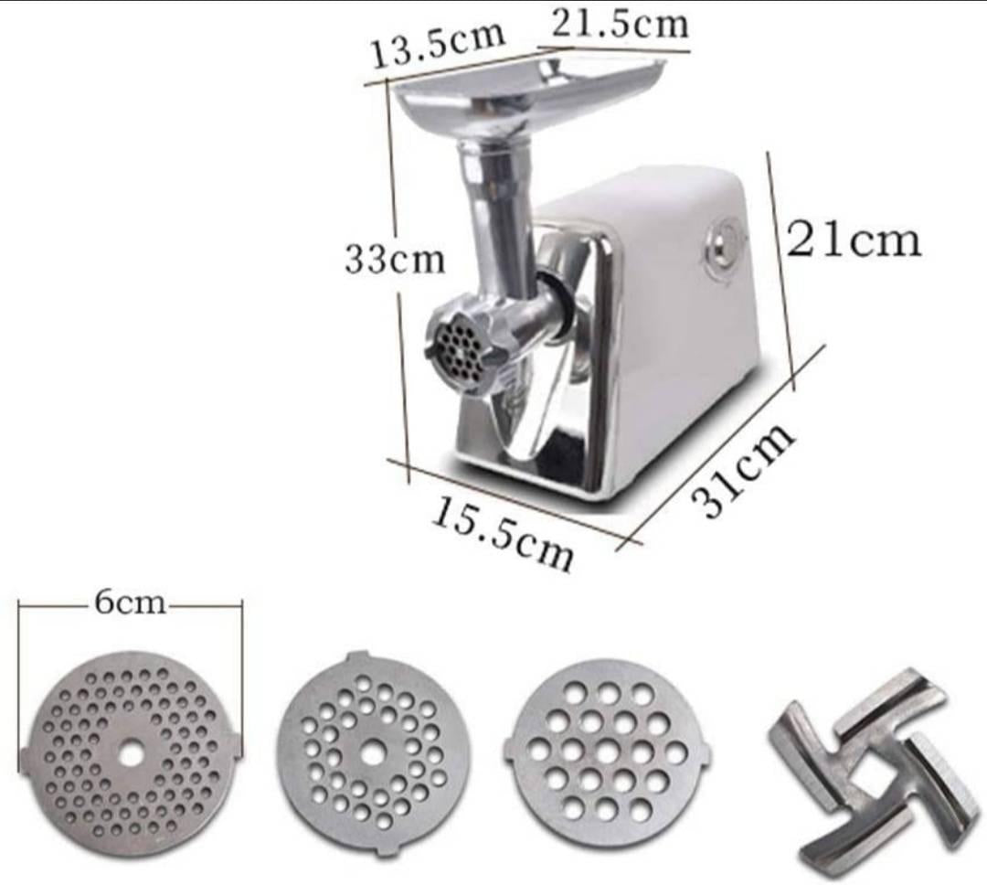 Električna mašina za meso sa nastavkom za pripremu kobasica.
