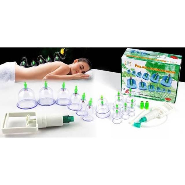 Komplet ventuza i pumpe za vakuumsku masažu.