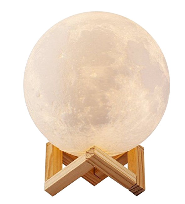 Stolna noćna lampa - 3D Moon - Ali tako