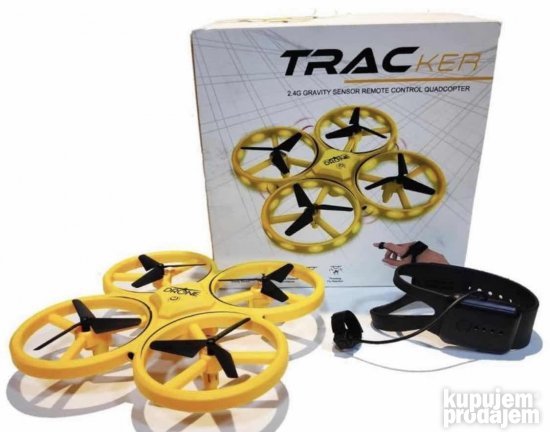 Dron koji se pokreće dugmetom ili bacanjem u vazduh.