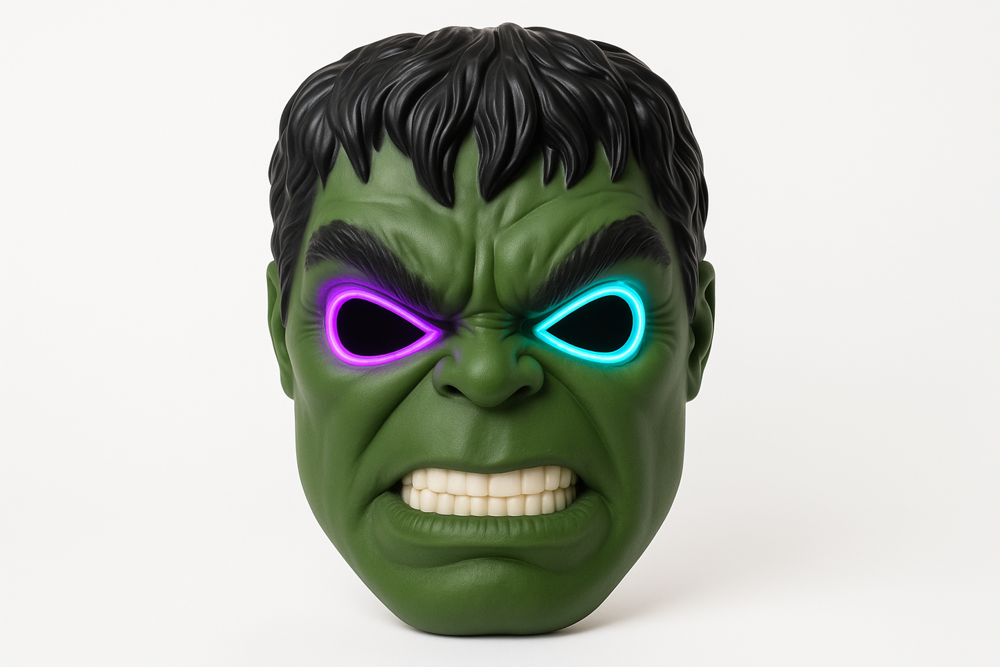 Hulk maska sa LED svetlima - varijanta 2