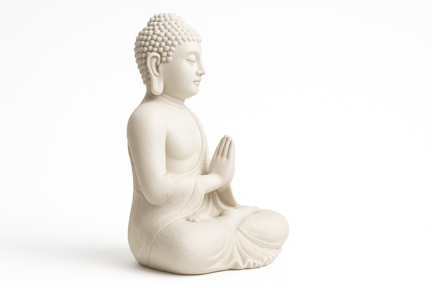 Buda figura - bočni pogled