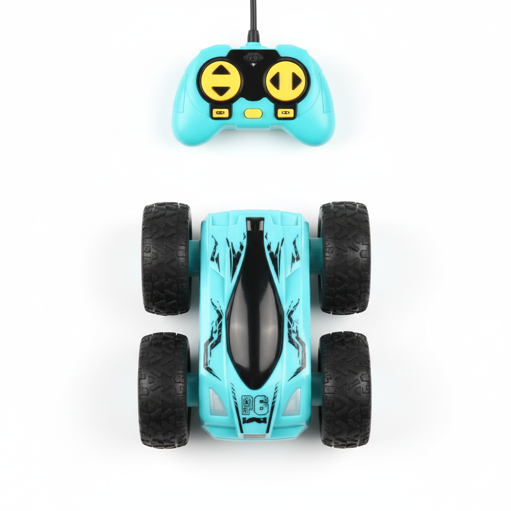 RC Stunt Auto sa daljinskim upravljačem - pogled odozgo