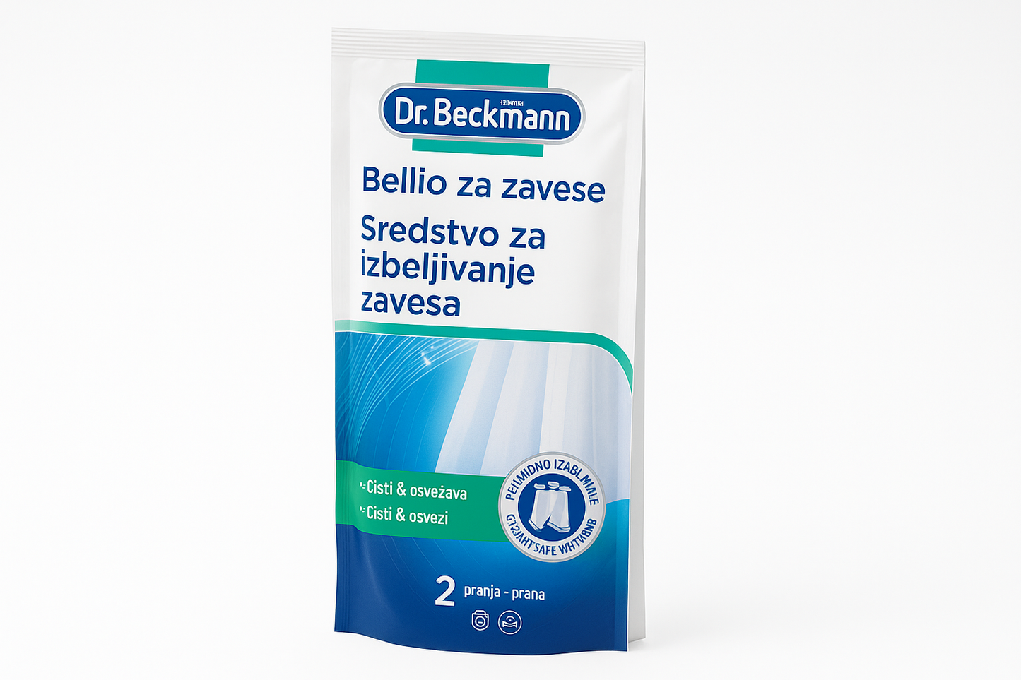 Belilo za Zavese - bočni pogled