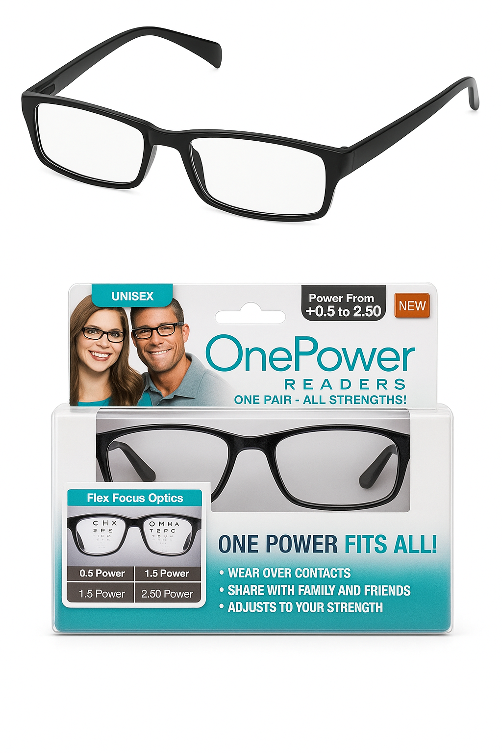 OnePower naočare sa pakovanjem