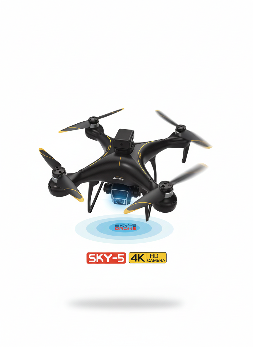 Dron SKY-5 - u letu