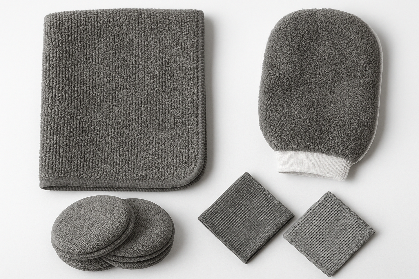 Mikrofiber krpice - detalj teksture i kvaliteta