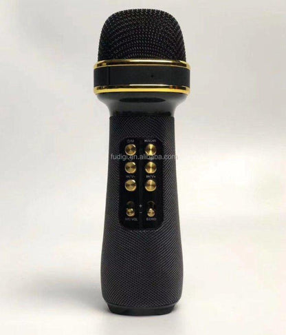Wster WS-898 je karaoke mikrofon sa ugrađenim Bluetooth zvučnikom.