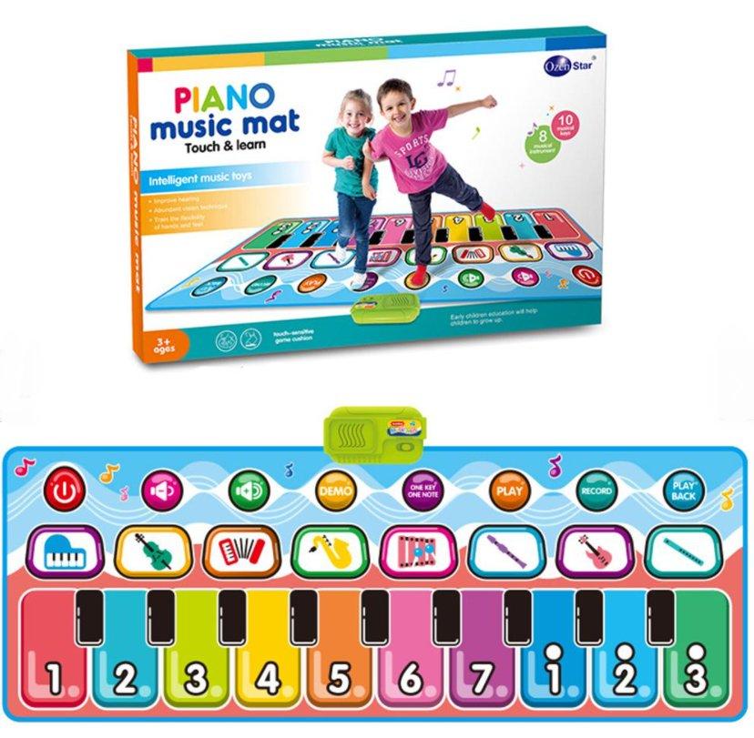 Šarena podloga za igru koja spaja pokret i muziku.