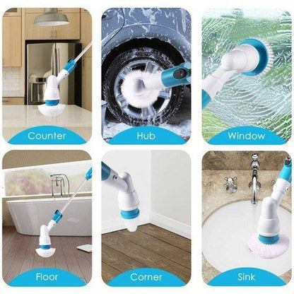 Punjiva bežična četka za čišćenje različitih površina.