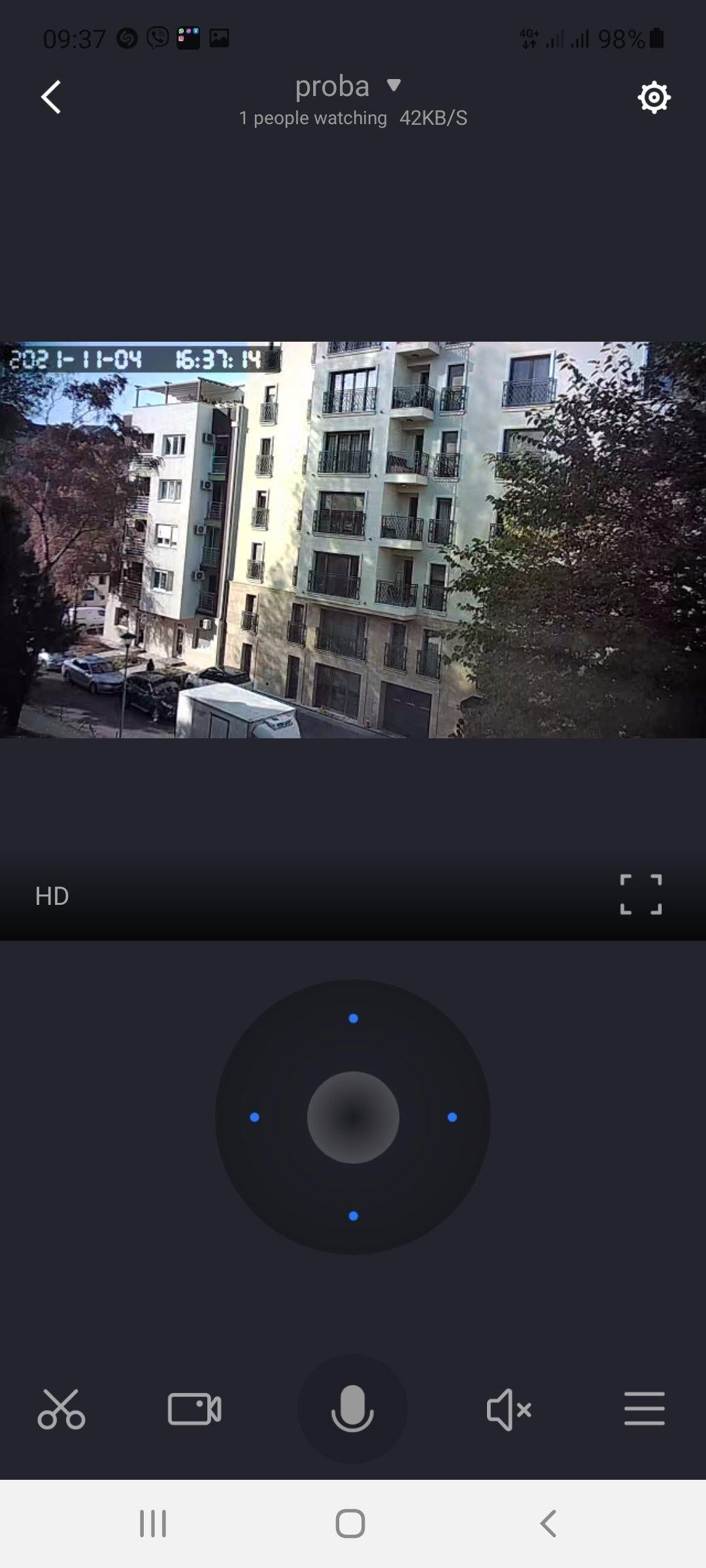 Wi-Fi kamera za nadzor sa internom baterijom.