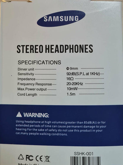 Samsung SH330 slušalice sa kablovskom vezom.