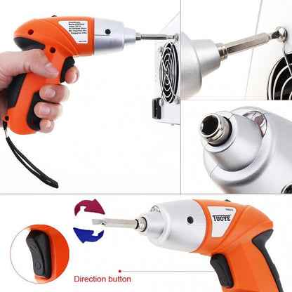 Na slici se vidi električni odvijač za bežični rad.