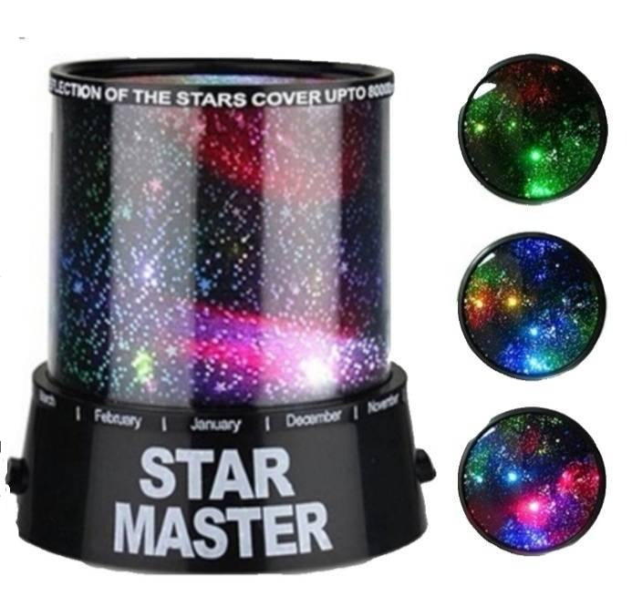 Na slici je projektor Star Master za prikaz zvezda u prostoriji.