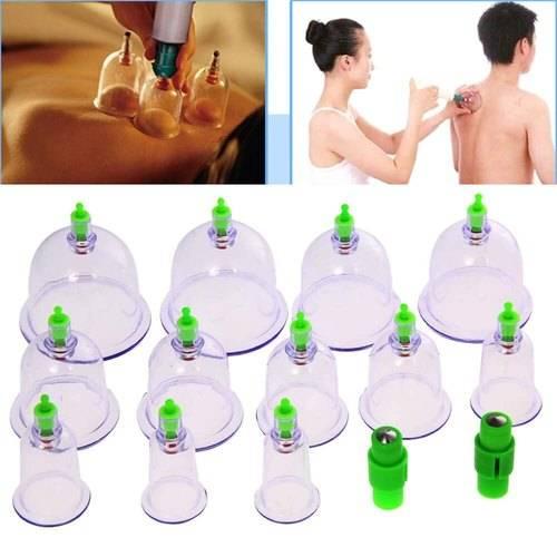 Komplet PRODAVANI obuhvata ventuze za masažu.