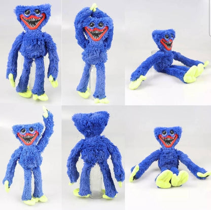 Fotografija prikazuje igračku Huggy Wuggy u plišanom izdanju.