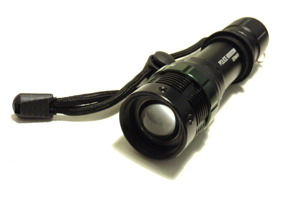 Cree T6 lampa sa podešavanjem snopa pomoću kliznog zuma.