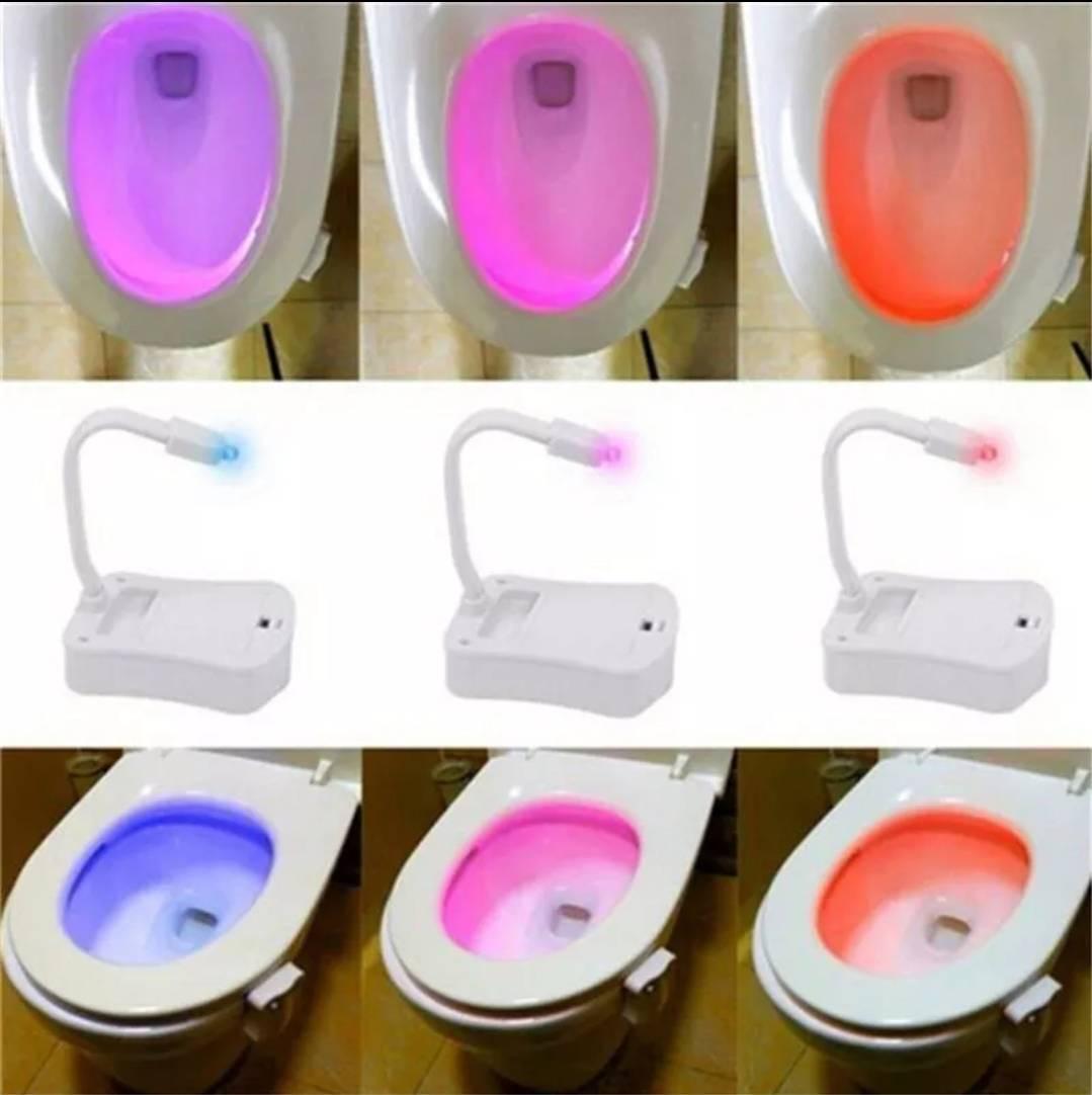 Svetlo za WC šolju sa dugmetom za izbor režima boja.