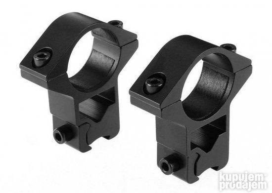 Prikaz optičkog nišana EG sa objektivom prečnika 40 mm.