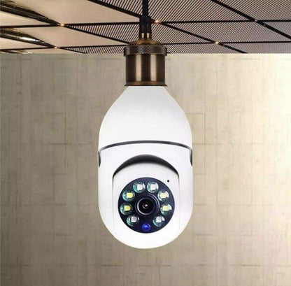 Wi-Fi kamera sijalica sa mogućnošću horizontalne i vertikalne rotacije.