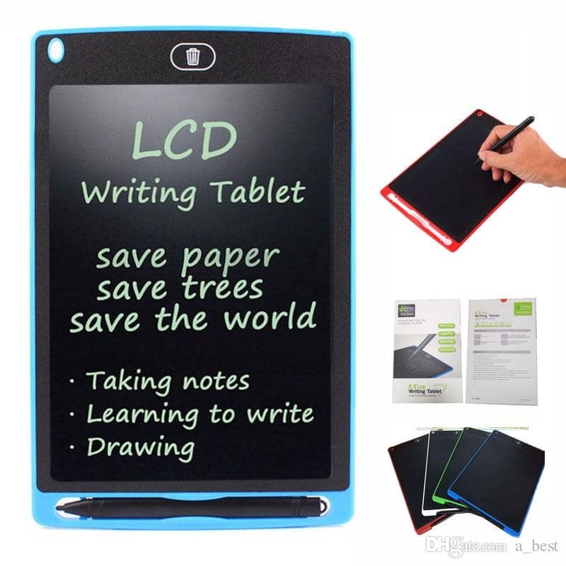 Površina LCD table može da posluži za crteže i beleške.