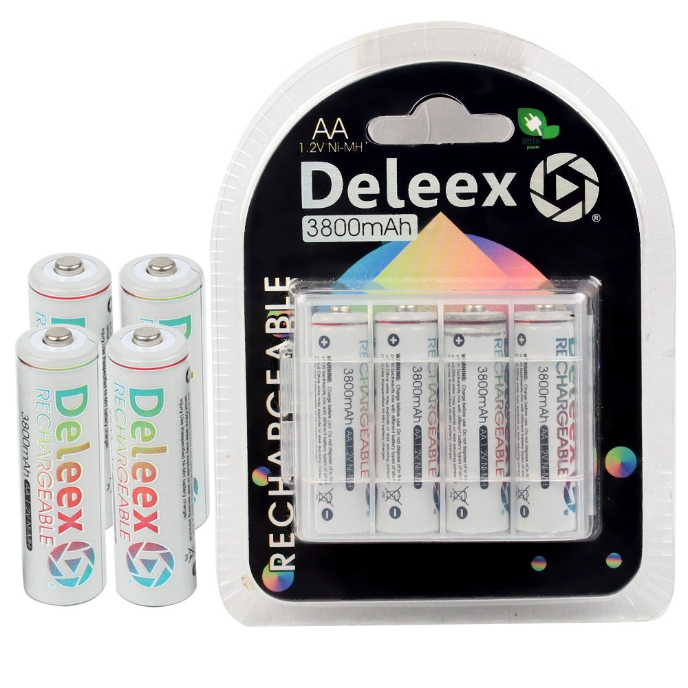 Komplet punjivih AA baterija PRODAVANI sa zaštitom od curenja.