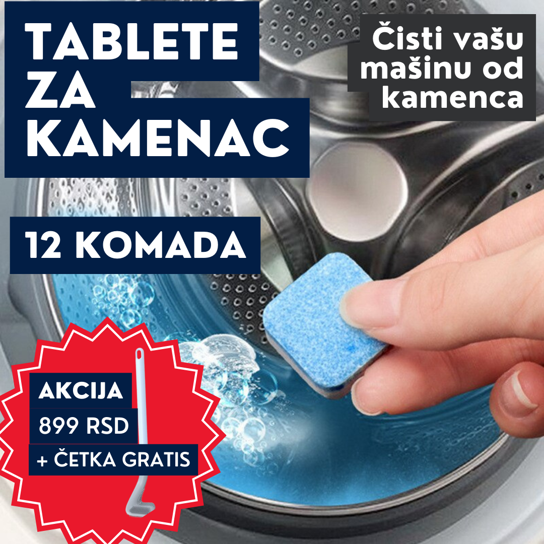 Proizvod PRODAVANI u obliku kapsula za čišćenje veš mašine.