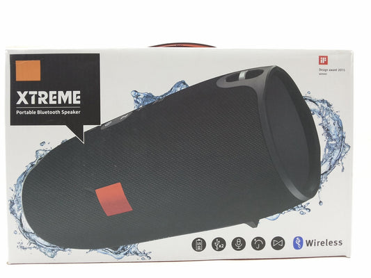 Na fotografiji je prikazan Xtreme zvučnik sa Bluetooth povezivanjem.