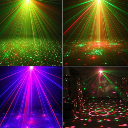 LED svetlo i laser Mini Stage namenjeni atmosferi noćnih klubova.