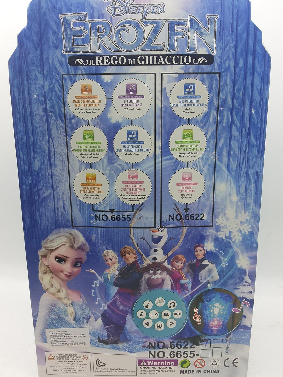 Balerinska lutka sa temom Frozen namenjena igri.