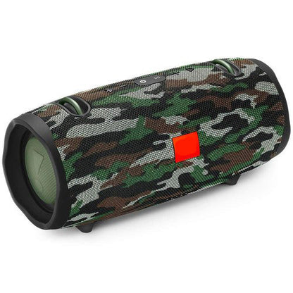 Maskirni Xtemre Bluetooth zvučnik za slušanje muzike kod kuće ili na otvorenom.