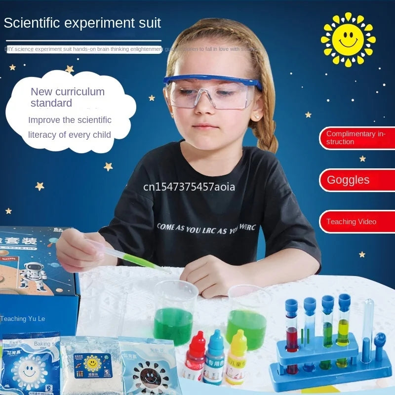 Edukativna igra koja obuhvata pribor i materijale za naučno istraživanje.