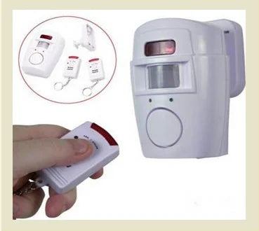 Na slici je bežični alarm PRODAVANI namenjen nadzoru prostora pomoću senzora.