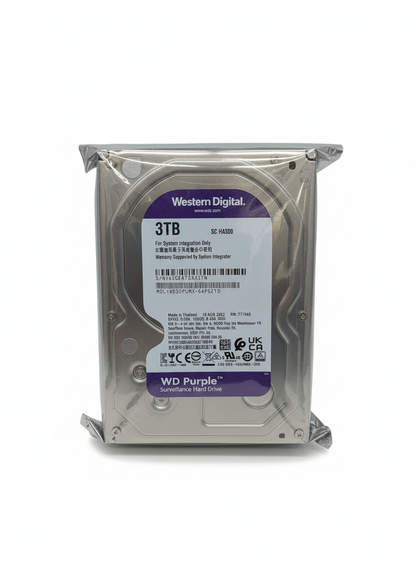 WD Purple 3TB Hard Disk - originalno pakovanje