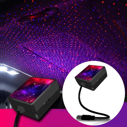 Laser projektor za automobil sa režimom treperenja svetlosne projekcije.