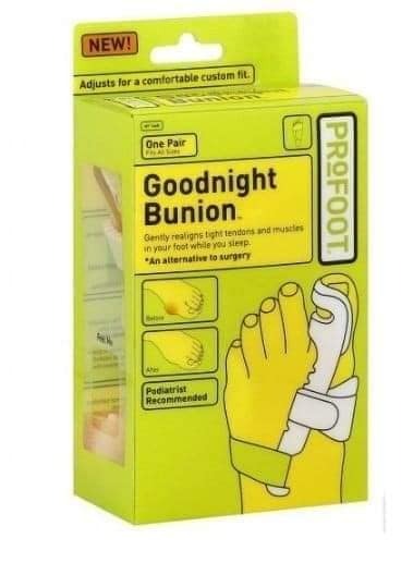 Longeta za pozicioniranje palca stopala kod deformiteta hallux valgus.