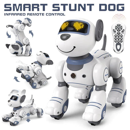 Prikaz robotske igračke u obliku psa.