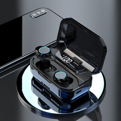 Bežične slušalice Bluetooth 5.1 slušalice Stereo zvuk visokog kvaliteta Vodootporne slušalice LED ekran za status baterije Ergonomske slušalice Dodirna kontrola slušalica Povezivanje sa dva uređaja Moderan dizajn slušalica Visoke performanse slušalica