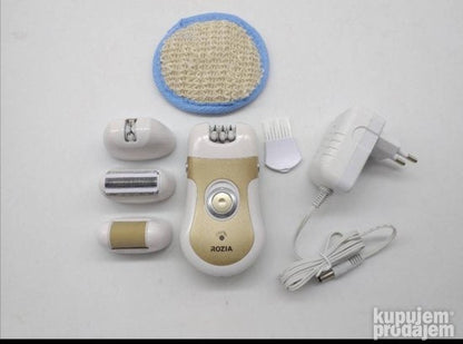 Epilator Rozia namenjen je epilaciji ruku i nogu.
