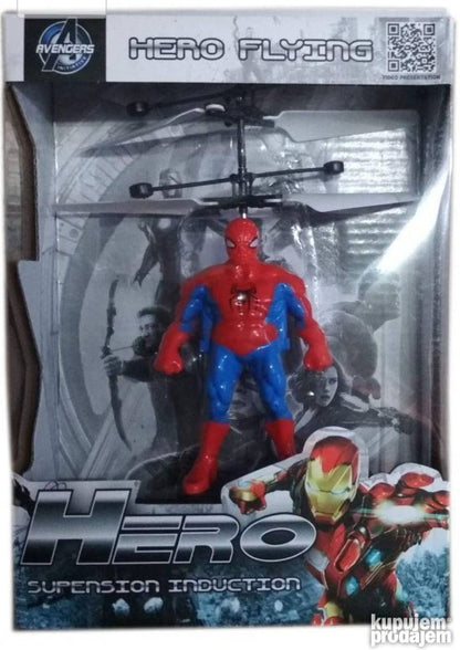 Leteći heroji od savitljive plastike za igru.