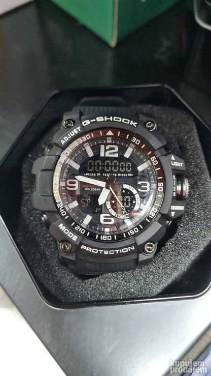 Na fotografiji je prikazan ručni sat označen kao G-Shock replika.