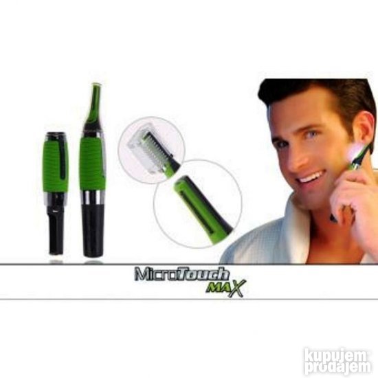 Gumena neklizajuća drška trimera Microtouch Max.