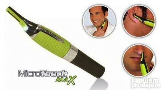 Dva distancera navedena uz Microtouch Max trimer.