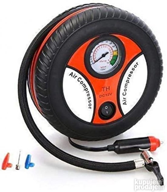 PRODAVANI AC-10 je električni kompresor za dopunu guma na 12 V.