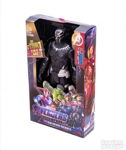 Figura Crnog pantera predstavljena je kao akcijska igračka.