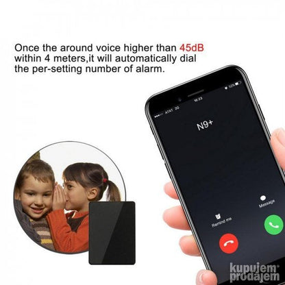 PRODAVANI N9, uređaj za GSM audio nadzor.