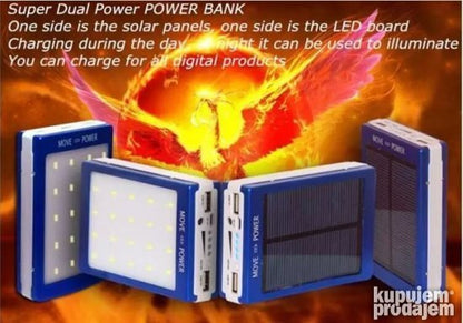 Punjač PRODAVANI namenjen punjenju telefona solarnom energijom.