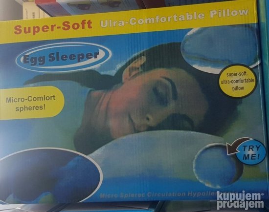 Jastuk za spavanje Egg Sleeper sa punjenjem od sfera.