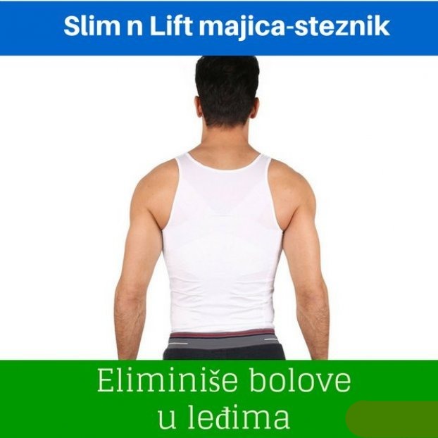 Rastegljiv muški top jednostavnog kroja i okruglog izreza.