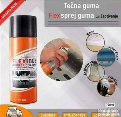 PRODAVANI sprej za tečnu gumu, zapremine 700 ml.